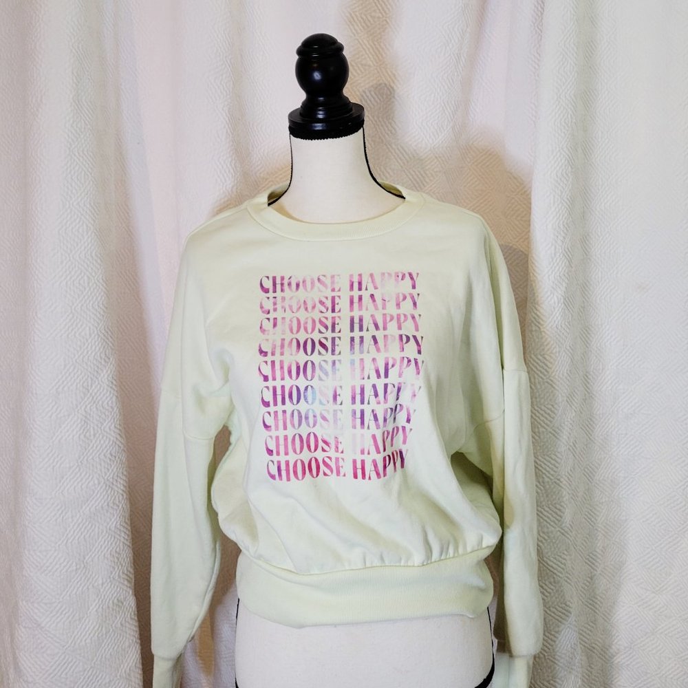 Old Navy Women's/Medium/ Neon Yellow Sweatshirt